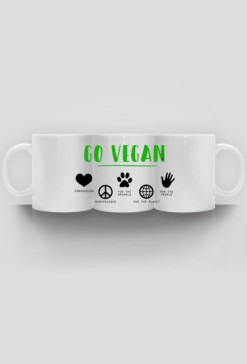 Kubek "Why vegan"