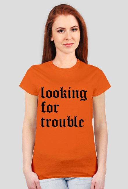 Trouble T-Shirt black ♀