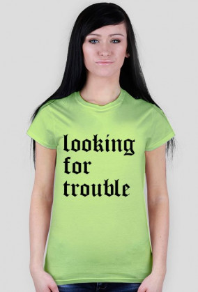Trouble T-Shirt black ♀