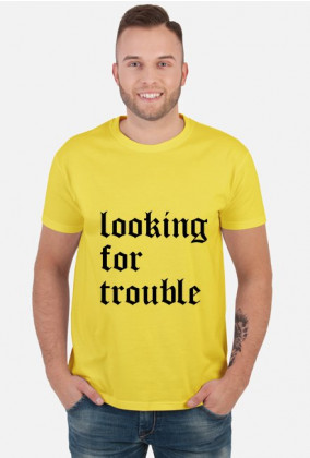 Trouble T-Shirt black ♂