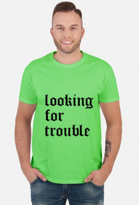 Trouble T-Shirt black ♂