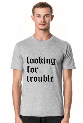 Trouble T-Shirt black ♂