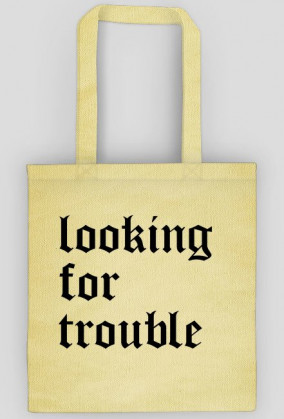 Trouble Bag black