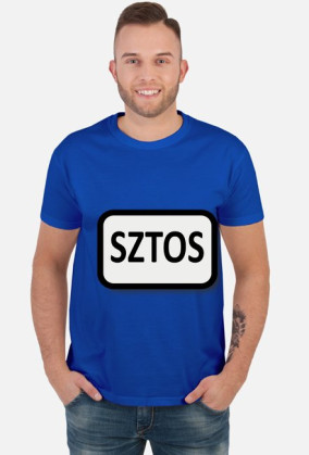 Sztos bluzka męska