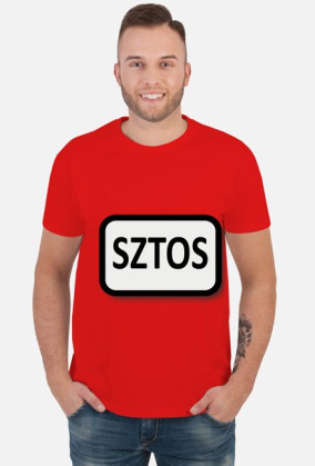 Sztos bluzka męska