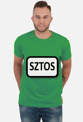 Sztos bluzka męska