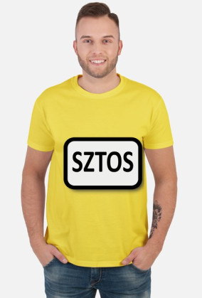 Sztos bluzka męska