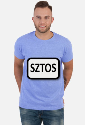 Sztos bluzka męska