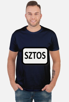 Sztos bluzka męska