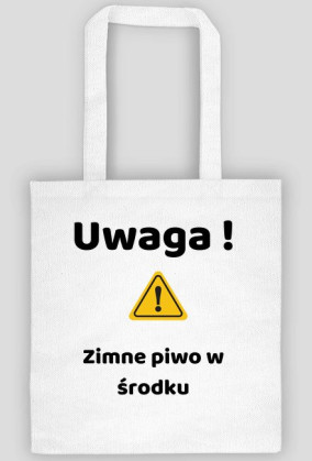 Uwaga Zimne piwo w środku