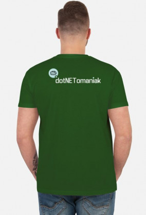 Koszulka: Commituję tylko do mastera dark