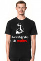 Koszulka: Commituję tylko do mastera dark