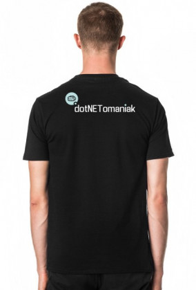 Koszulka: Commituję tylko do mastera dark