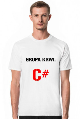 Koszulka: Grupa krwi light