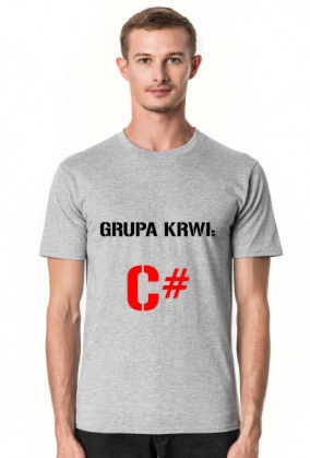 Koszulka: Grupa krwi light