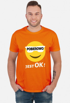 Cwaniak - Pobierowo jest OK (koszulka męska) jg