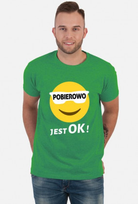 Cwaniak - Pobierowo jest OK (koszulka męska) jg