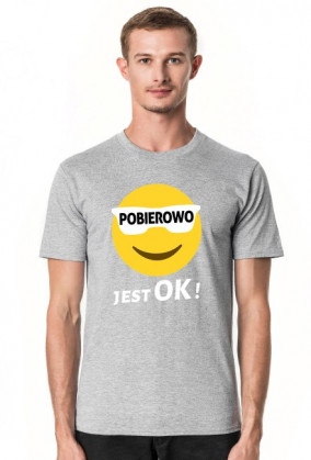 Cwaniak - Pobierowo jest OK (koszulka męska) jg
