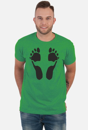 Feet black