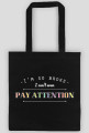 I'm so broke - czarna torba