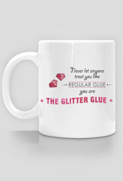 The Glitter Glue - kubek