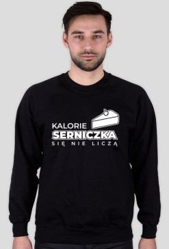 Bluza męska ciemna - Serniczek się nie liczy