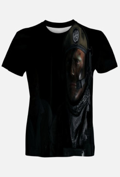 T-shirt Ghost - in memory Tom Clancy