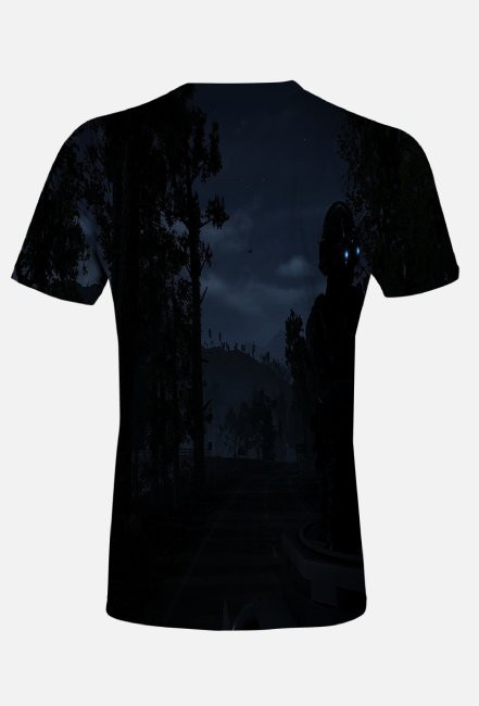 T-shirt Ghost - in memory Tom Clancy