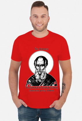 Św. Atanazy koszulka męska