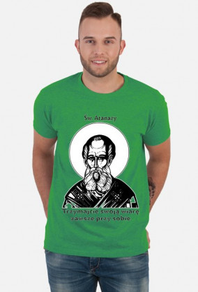Św. Atanazy koszulka męska