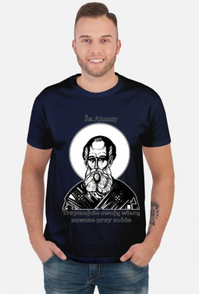 Św. Atanazy koszulka męska