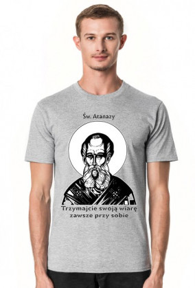 Św. Atanazy koszulka męska