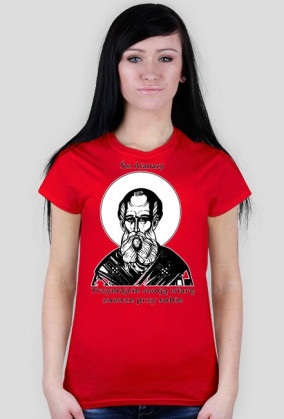 Św. Atanazy koszulka damska