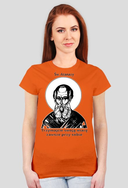 Św. Atanazy koszulka damska