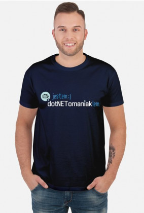 Koszulka: Jestem dotNETomaniakiem