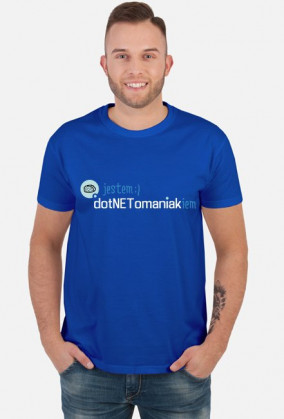 Koszulka: Jestem dotNETomaniakiem