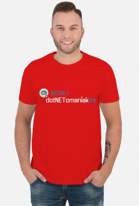 Koszulka: Jestem dotNETomaniakiem