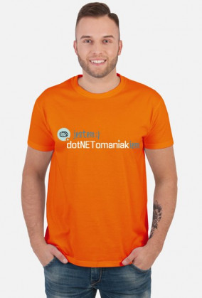 Koszulka: Jestem dotNETomaniakiem