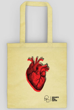 Heart. Torba bawełniana