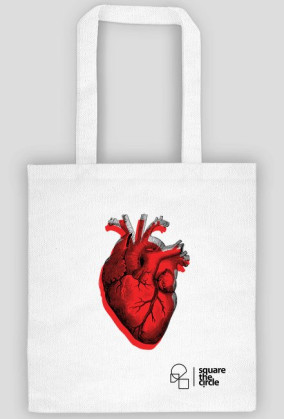 Heart. Torba bawełniana