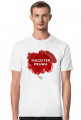 Magister prawa - czerwony- T-shirt męski