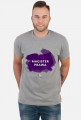 Magister prawa - fioletowy - T-shirt męski