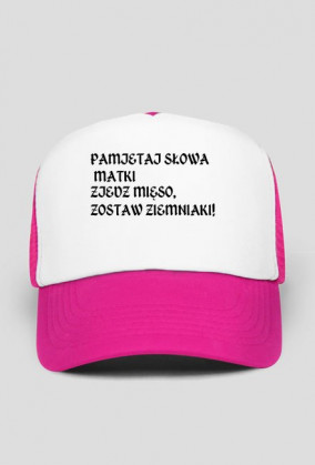 Czapka motto #1