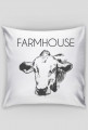 Poduszka rustykalna krowa - Farmhouse