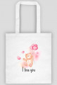 torba - miś i love you