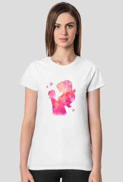 t-shirt damski - mama i córka
