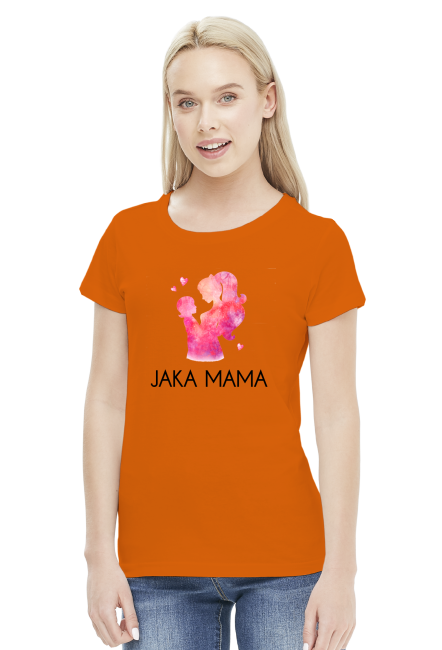 koszulka damska - jaka mama...