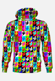 Bluza "pigeon pop art"