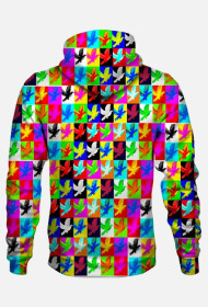 Bluza "pigeon pop art"