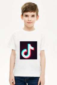 TikTok T-Shirt chłopięcy